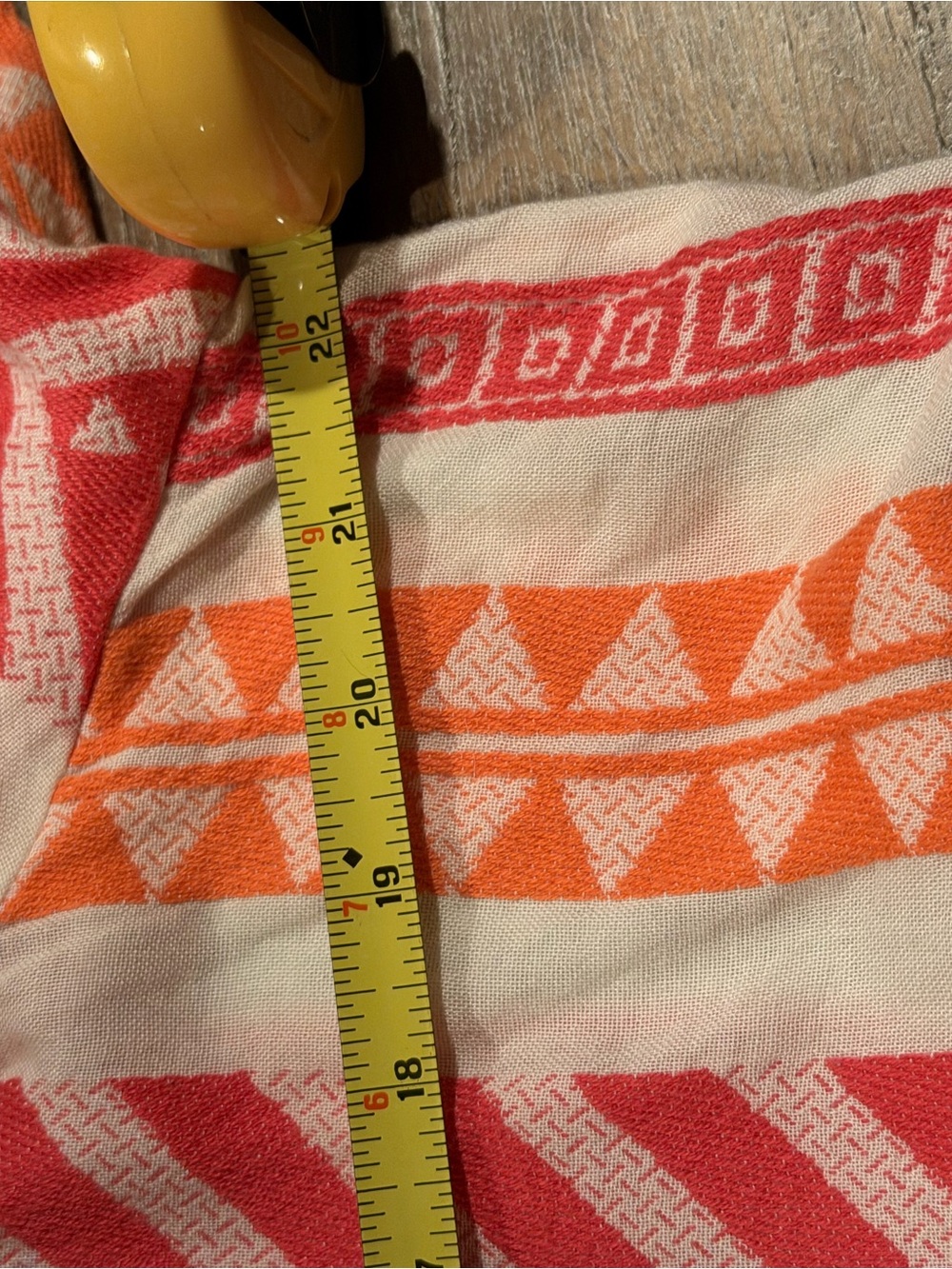 Old Navy Pink & Orange Striped V-Neck Dress - Picture 7 of 7